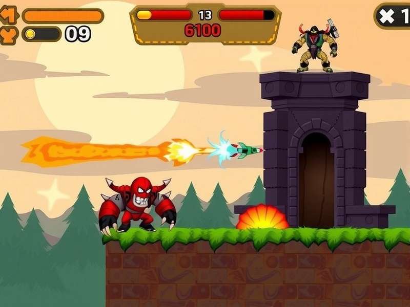 Berserk Bombers Game Screenshot